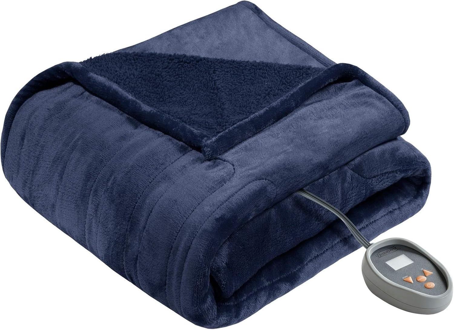 Amazon.com: Indigo Blue Heated Throw Blanket Queen Electric Blanket