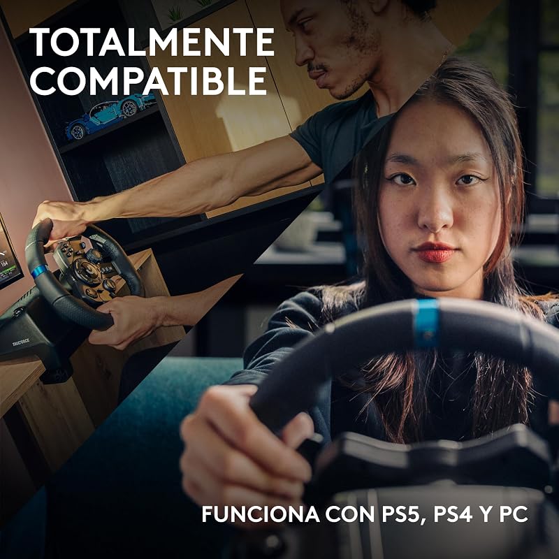 G923 Racing Wheel y Pedals para Playstation & PC - Negro