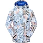 PHIBEE Big Boys' Waterproof Breathable Outdoor Warm Snowboard Ski Jacket