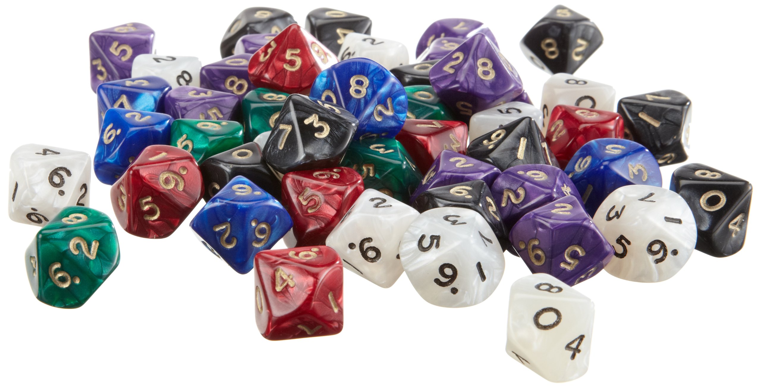 Philos 10-Sided Pearl Cube, Multi-Colour