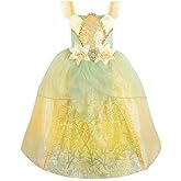 Disney Tiana Costume for Kids – The Princess and The Frog - 11/12 Multicolored