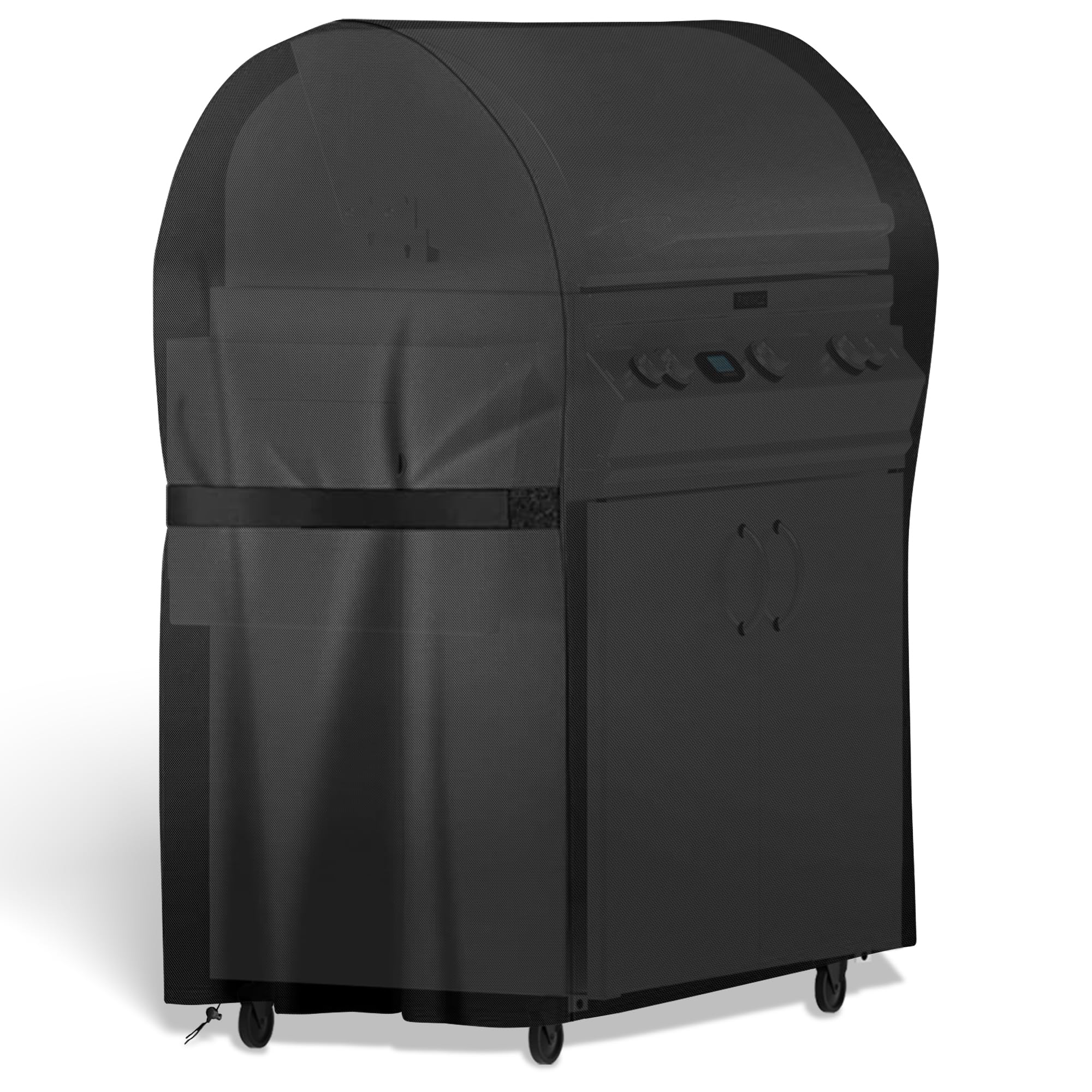 BBQ Cover, Barbecue Covers, BBQ Covers Waterproof, Barbecue Cover, BBQ Covers-Oxford Fabric Waterproof, Windproof, Rip-Proof& UV Resistant (76x66x110cm)