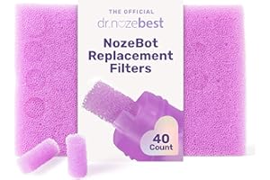 Dr. Noze Best | NozeBot Replacement Filters - Electric Baby Nasal Aspirator | Pediatric ENT-Designed Baby Care for Nose Sucker | Filters | Aspirator Filters