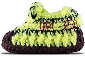 Diaper Book Club Baby Sneakers Crochet Hypebeast Shoes for Toddler Sneakerheads, Soft Booties for Boys & Girls, Designer Kids Fashion, Breathable & Comfortable Children's Kicks