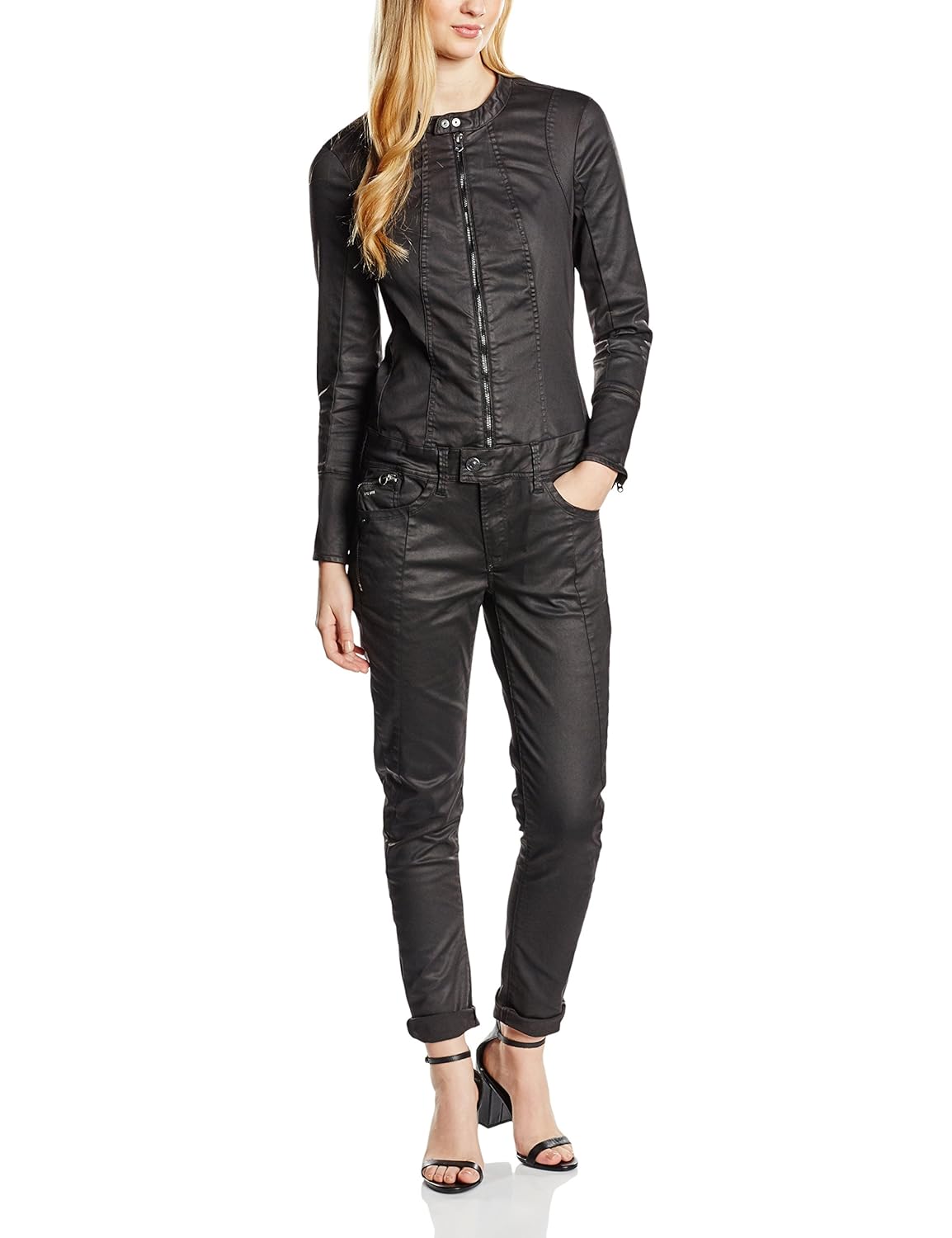 g-star raw women's cotton jumpsuit