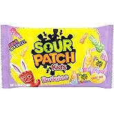 SOUR PATCH KIDS Bunnies Soft &amp; Chewy Gummy Easter Candy, 18 Snack Packs | Individually Wrapped Treat Size Bags