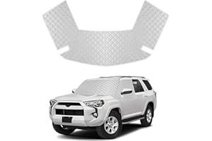 Pigenius Windshield Snow Cover for 2010-2024 Toyota 4 Runner. Provides Snow Ice Protection for Front and Side Windows