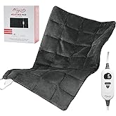 Hugcubs Weighted Heating pad XL 17''x33'' fsa Eligible Items only List Heat pad for Period Cramps Heating Pads Large Heated pad for Back Pain Relief Products Christmas Gifts for Mom Dad
