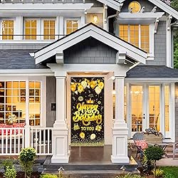 wongmode Happy 40th Birthday to You Door Banner