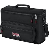 Gator Cases Padded Microphone Carry Bag, Holds (5) Wireless Microphone Systems, (GM-5W)