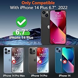 Justcool [5 in 1 Designed for iPhone 14 Plus