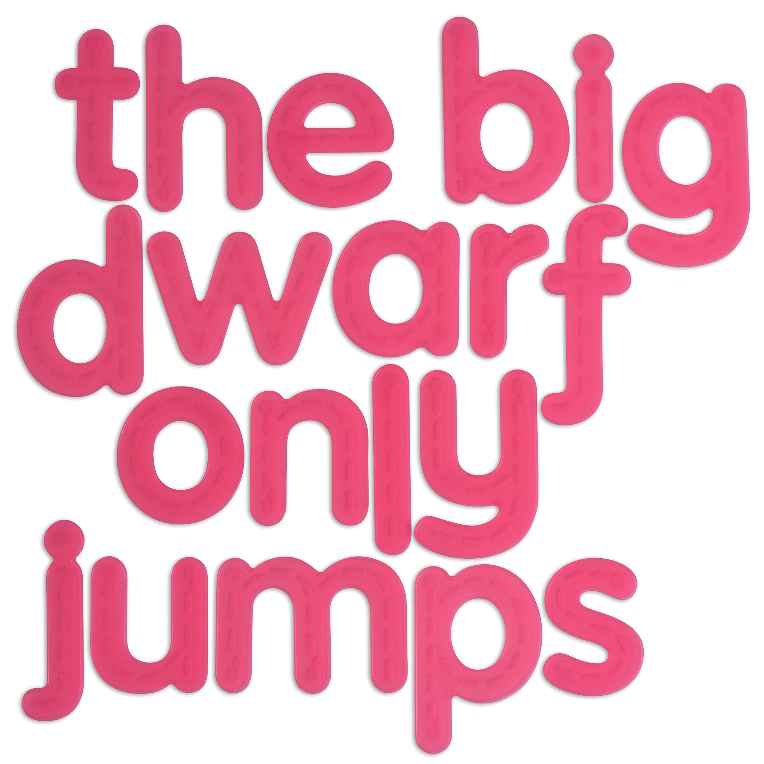 tickit SiliShapes Trace Alphabet – Silicone Tracing Letters for Letter Recognition, Ideal for Early Learning and Letter Formation