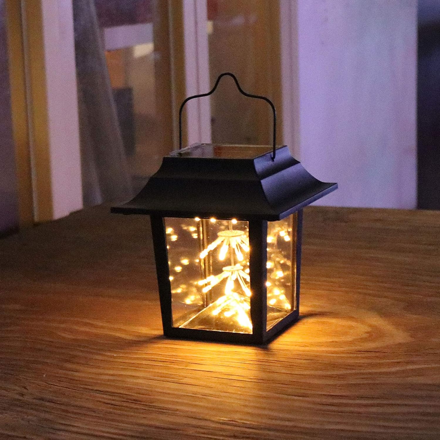 Lanternes solaires d'extérieur Décoratives Étanche 45 LED Pour