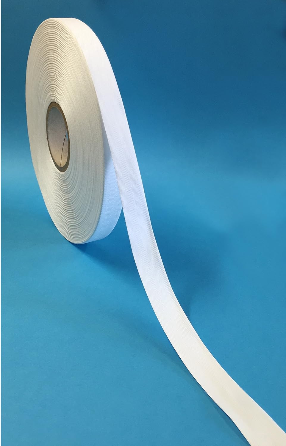 White Herringbone 100 Cotton ribbon/Bunting tape 25mm x 2m Amazon.co