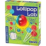 Thames & Kosmos Lollipop Lab | STEM Experiment & Activity Kit | Make Yummy Red Cherry and Blue Raspberry Lollipops & Ring Lol