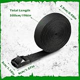 RIO Direct Ratchet Tie Down Straps 4 Pack 5M x 25mm Heavy Duty view 5