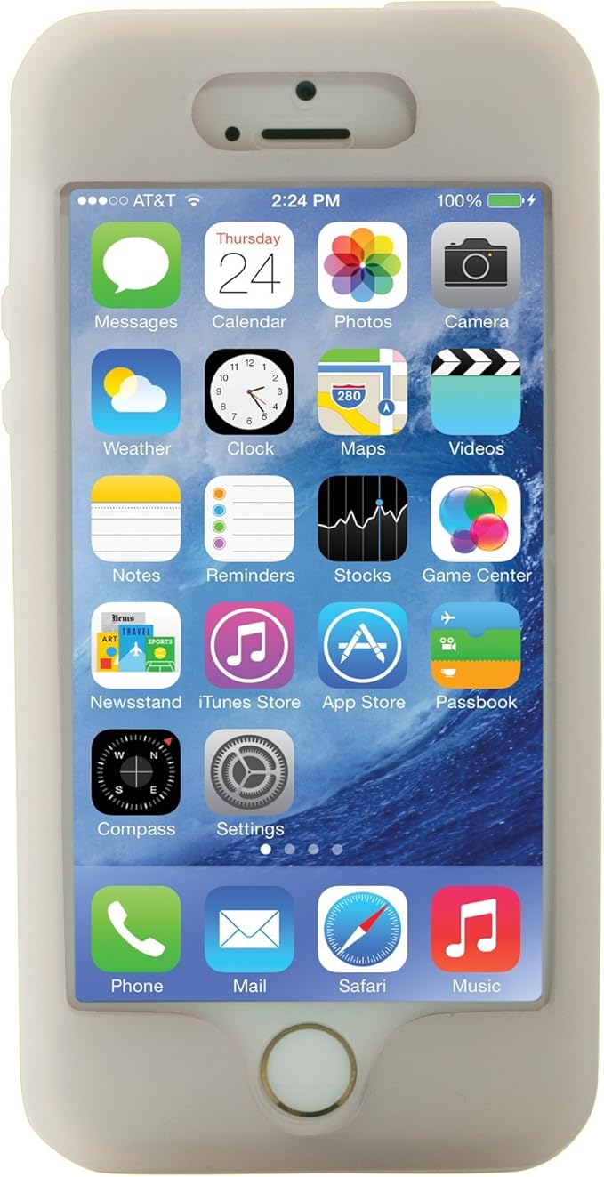 Amazon シリコンケース Iphone Se 5s用 コンプリートtunebandパッケージからの交換パーツ シリコンスキンのみ Tuneband Skin Iphone 5s Glow V01 ケース カバー 通販