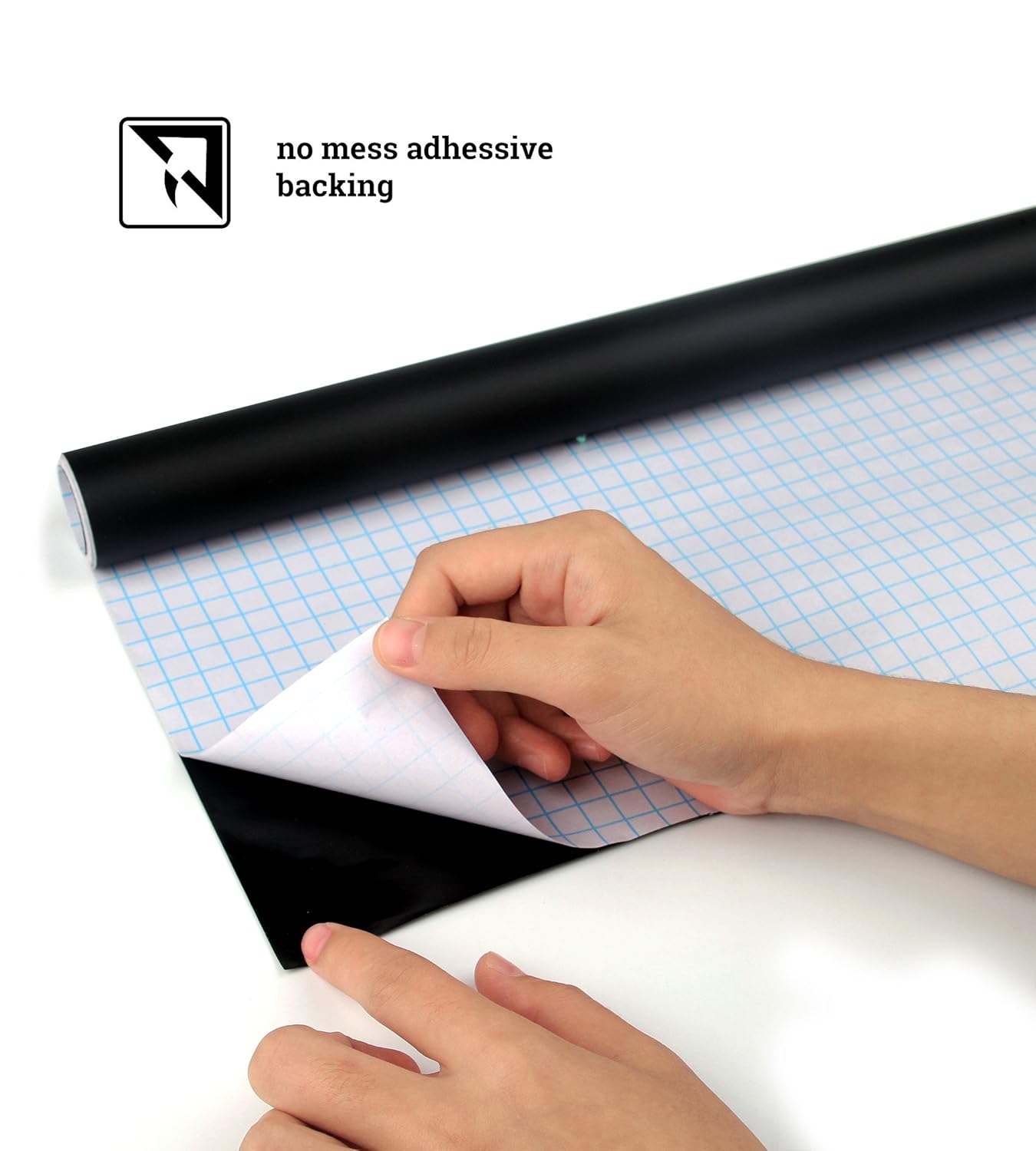 SelfAdhesive Chalkboard Sticky Paper for DIY Projects Black Use