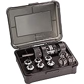 Frankford Arsenal Universal Precision Case Trimmer with Hss Construction, Drill Press or Hand Drill Functionality and Storage