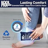 Koolpak Reusable Hot Cold Gel Pack 12x29cm with Nylon Cover view 3