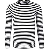Tyhtljch Men's Striped T-Shirt