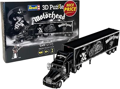 Revell Motörhead Tour Truck 3D Puzzle 128 Pieces 58 cm Length Officially