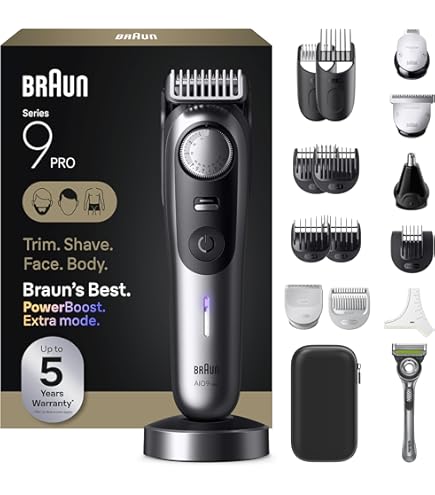 Amazon.com: Braun All-in-One Series 9 PRO Men's Electric Beard