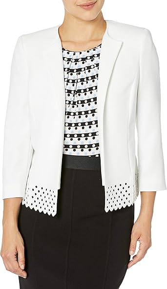 kasper white dress and jacket