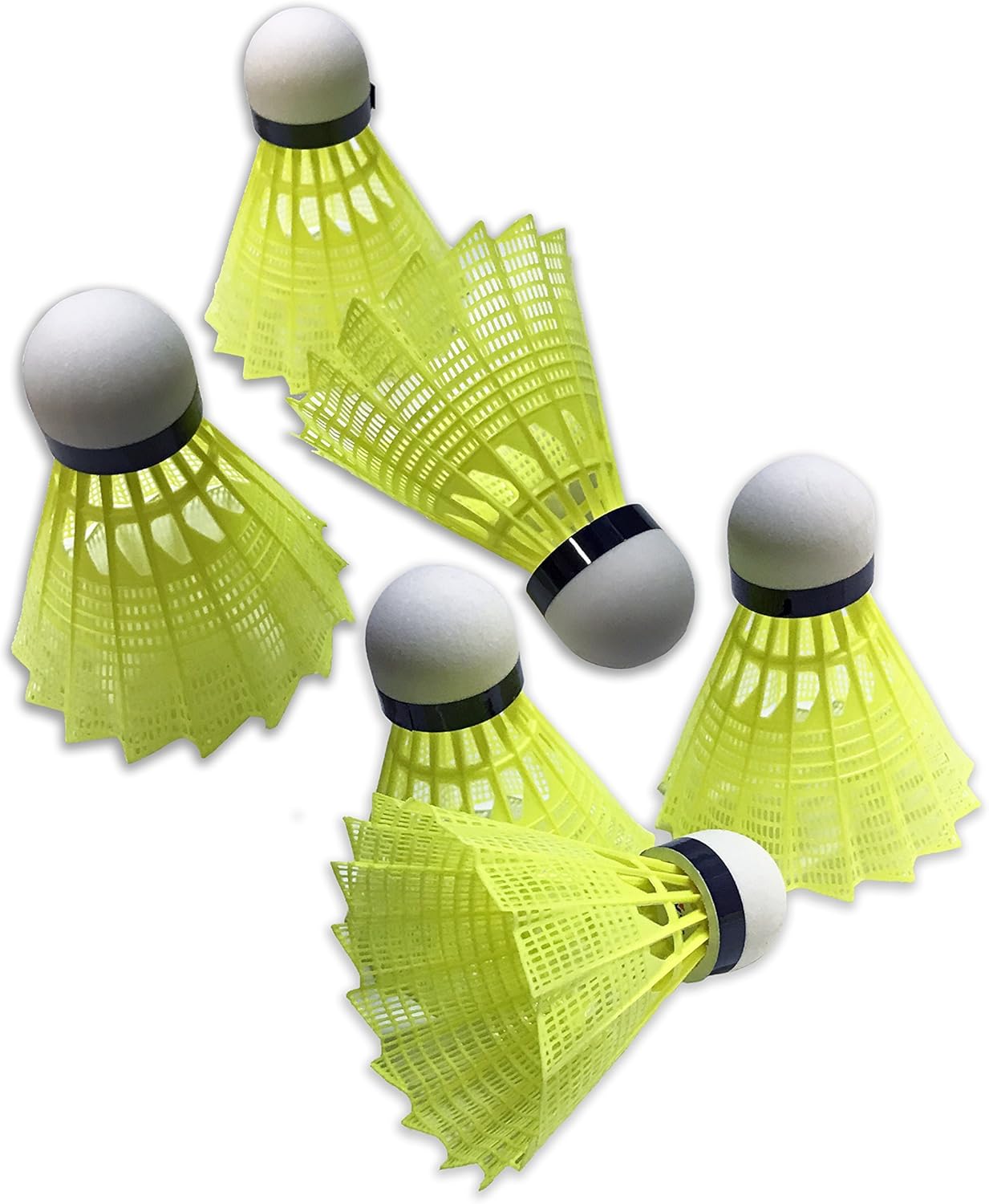 Cannon Sports White Nylon, PVC Base, International Tournament Badminton Shuttlecocks : Sports & Outdoors