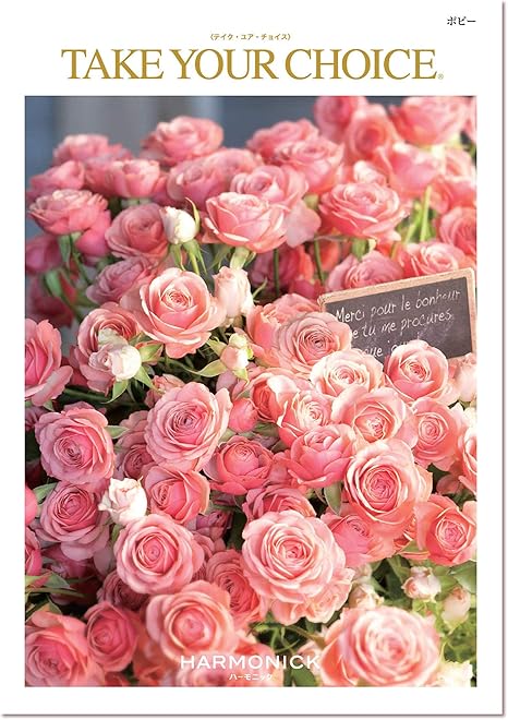 Amazon ハーモニック カタログギフト Take Your Choice テイク ユア チョイス ポピー 包装紙 グレイスフルセピア テイク ユア チョイス カタログギフト 通販