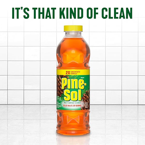 PINE-SOL MULTI-SURFACE CLEANER, ORIGINAL, 20 FLUID OUNCES