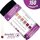 Nurse Hatty&reg; - Ketone Strips 150ct. NOW Made in USA - NEW & IMPROVED - Professional Grade Ketone Test Strips to Benefit Your Ketogenic, Paleo, Atkins & Diabetic Diets + Brand New BONUS PDF Edu. Pack