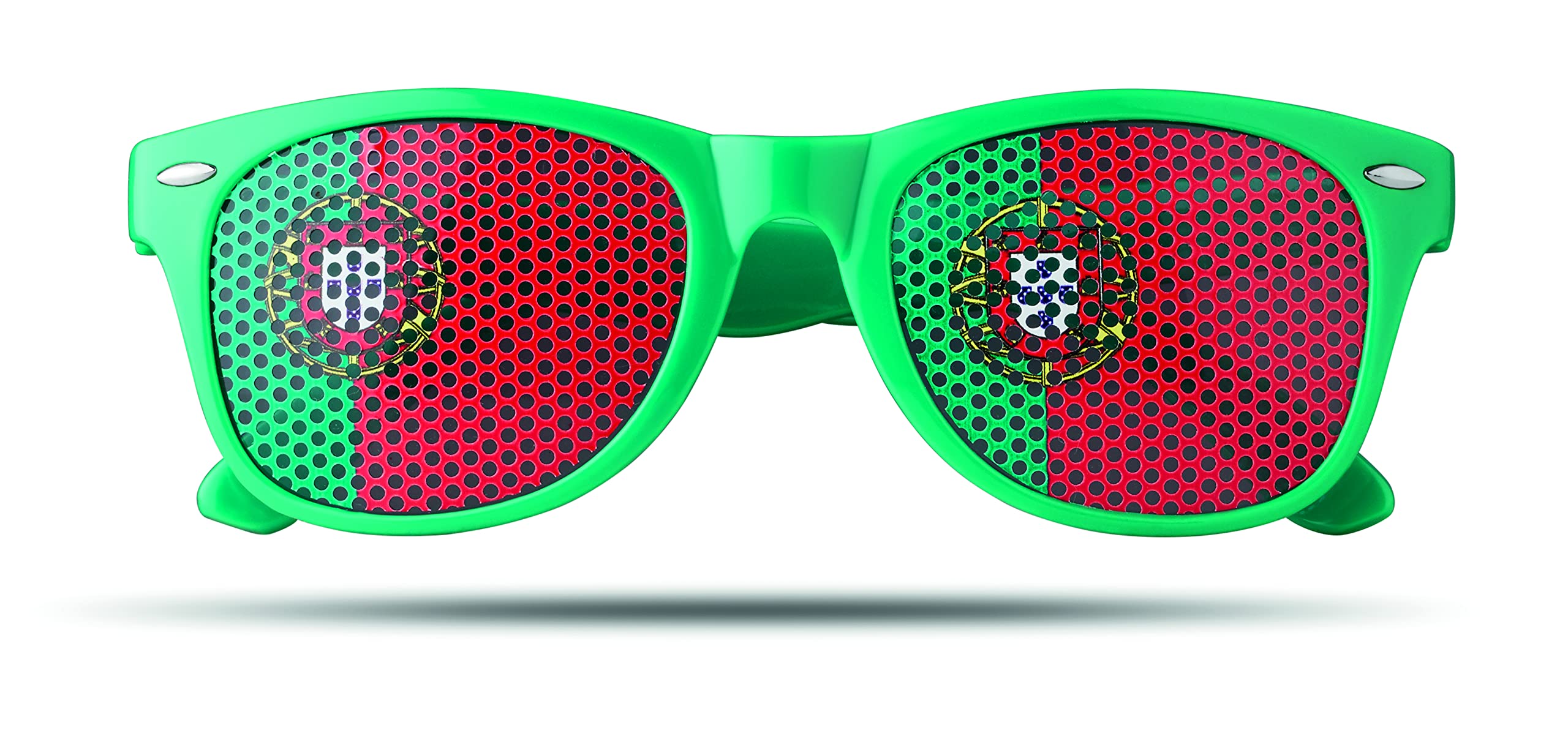 noTrash2003 World Cup Sunglasses Fan Item Football Glasses Flag Country Flags Various Designs - Multicolour -