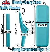 SHEWEE Extreme Female Urinal UK Made Reusable Portable Extension Pipe Aqua view 6