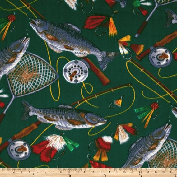 WinterFleece Fly Fishing Fabric