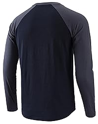 HARBETH Men's Casual Vintage Slim Fit Long Sleeve