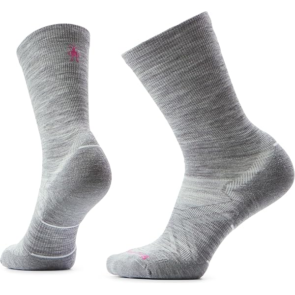 Chaussettes Smartwool Hike Classic Edition - Femme - Medium - Ash - Laine Mérinos