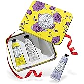 La Chatelaine Hand Cream Gift Set for Women, Mom, Sister, Travel Size, Natural Hand Cream Made in France with 20% Organic Shea Butter (Citrus Fizz, White Grapefruit, & Lavender) 3 x 1 fl. oz