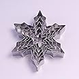 Winter Snowflake Cookie Cutter Set - 5 Piece - Stainless Steel