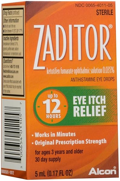 ZADITOR EYE DROPS – 5 ML