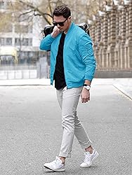 TACVASEN Bomber Jacket Men Lightweight Jackets