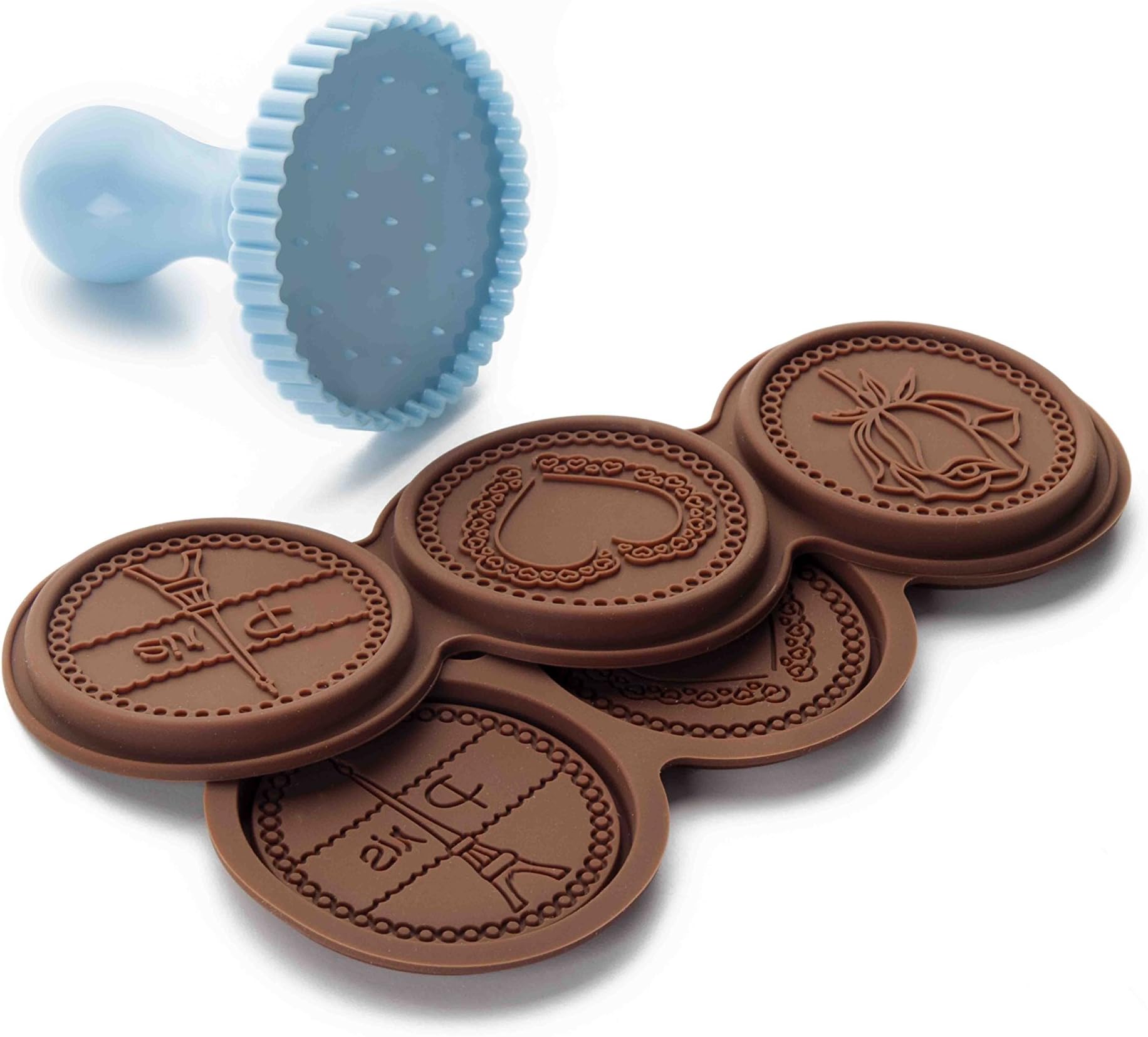 IBILIPetit L'Amour Silicone Chocolate Kit, Light Blue