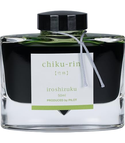 Amazon.com : PILOT Iroshizuku Bottled Fountain Pen Ink, Shin-Ryoku