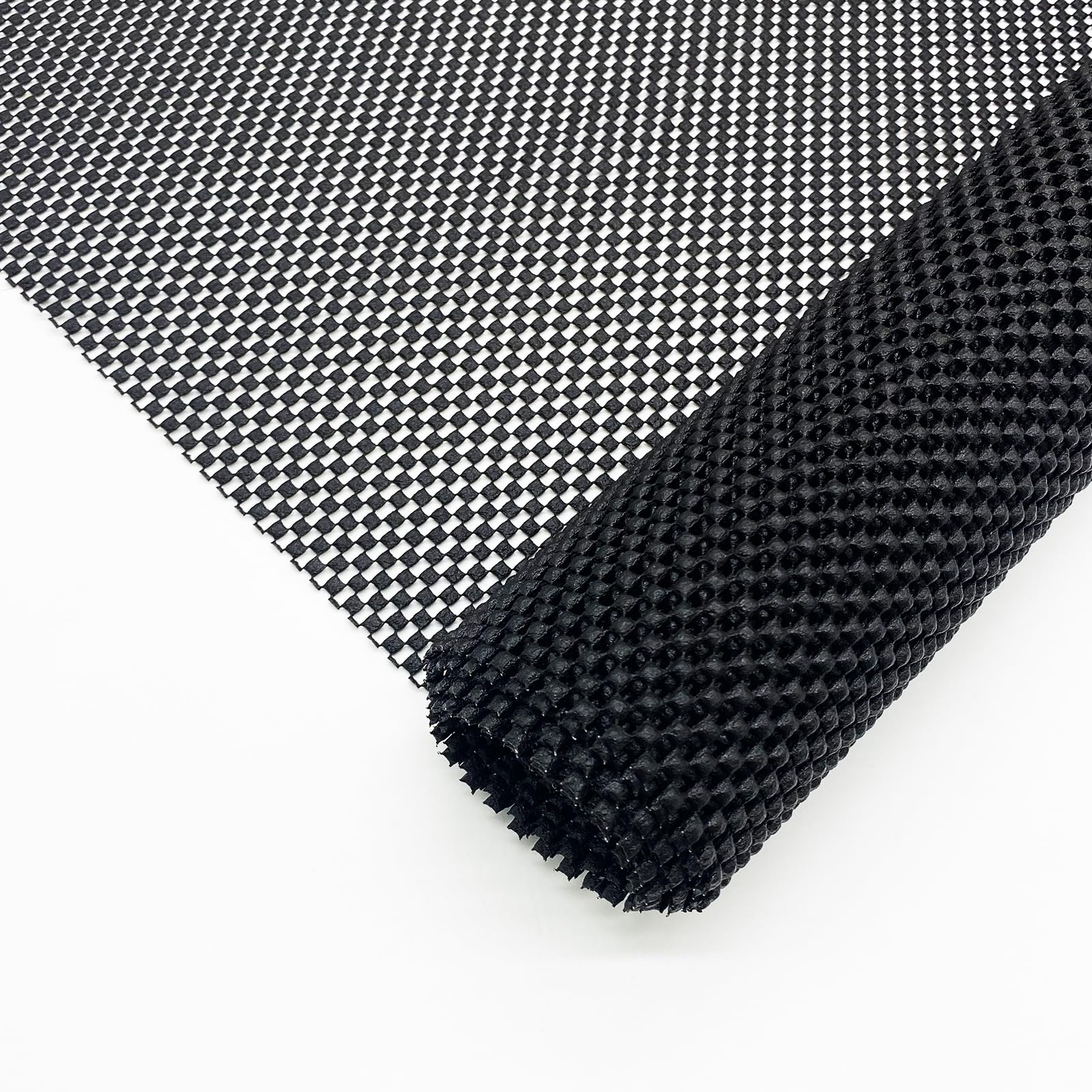 WAIZHIUA Non Slip Matting Roll – 200x50cm Cut-to-Size Anti Slip Mat Underlay for Rugs, Shelves, Drawers & Wooden Floors – Multi-Purpose Grip Pad Underlay