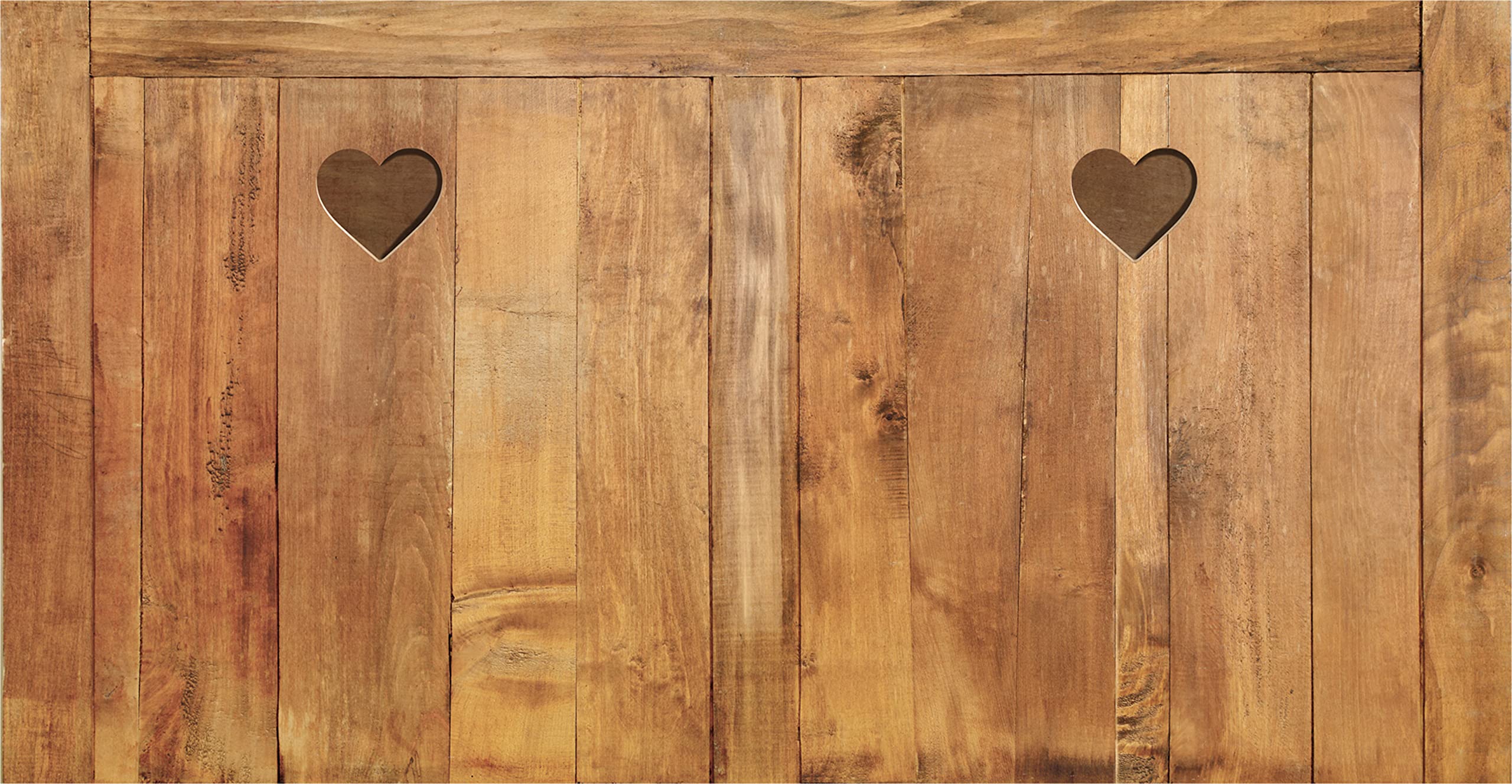 Plage 143529 Bed Headboard Stickers – The Chalet, Vinyl, Brown, 160 x 0.1 x 59 cm