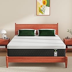 JEEKEA Queen Mattress, 12 Inch Queen Size Hybrid