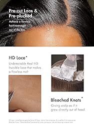 LUVME HAIR Bob Wig 100% Human Hair Wigs Glueless
