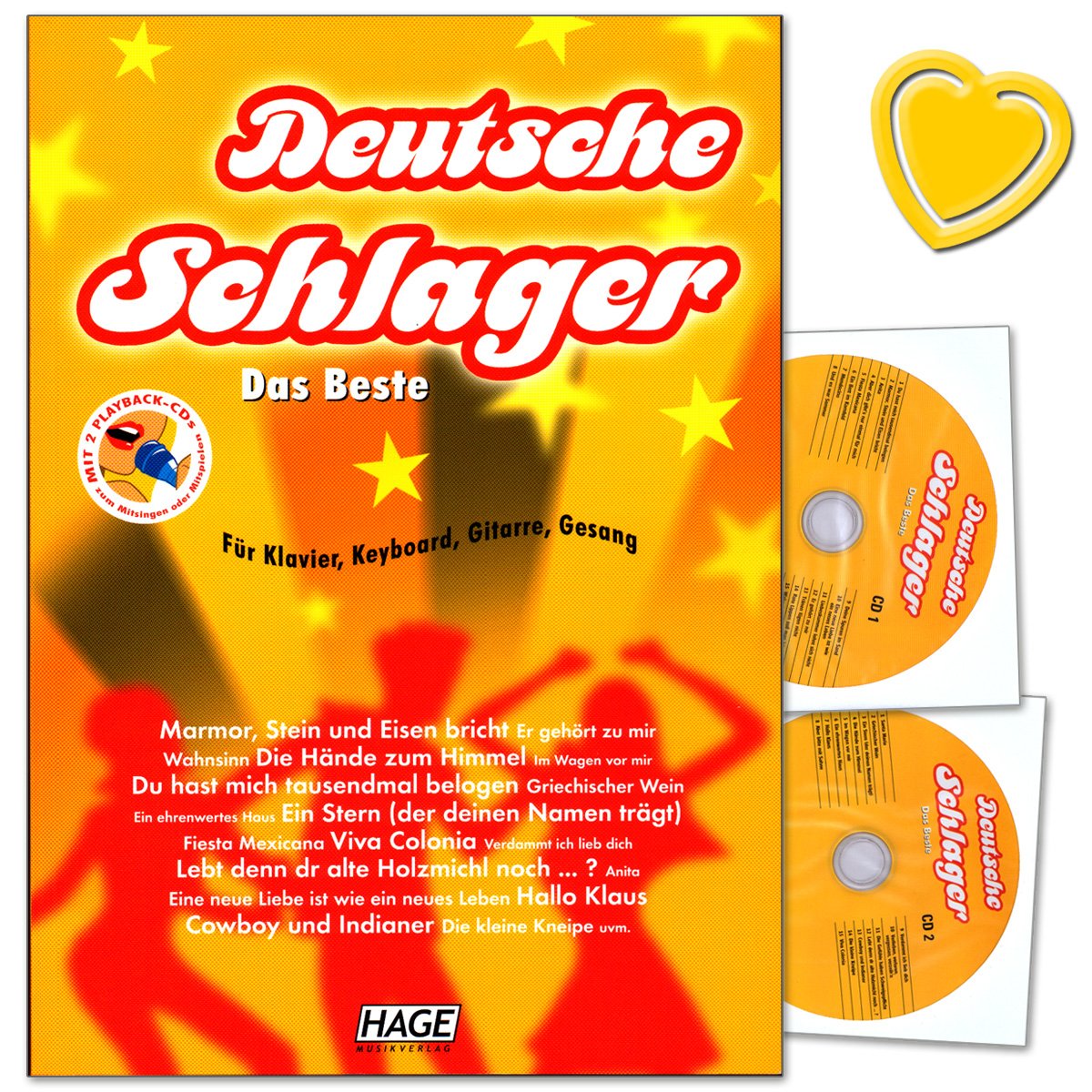German Schlager Das Beste Fur Piano Keyboard Guitar And Singing