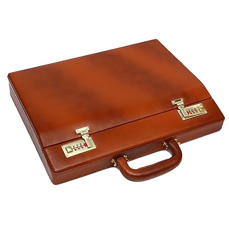 Hammonds Flycatcher Black Forest Tan Briefcase