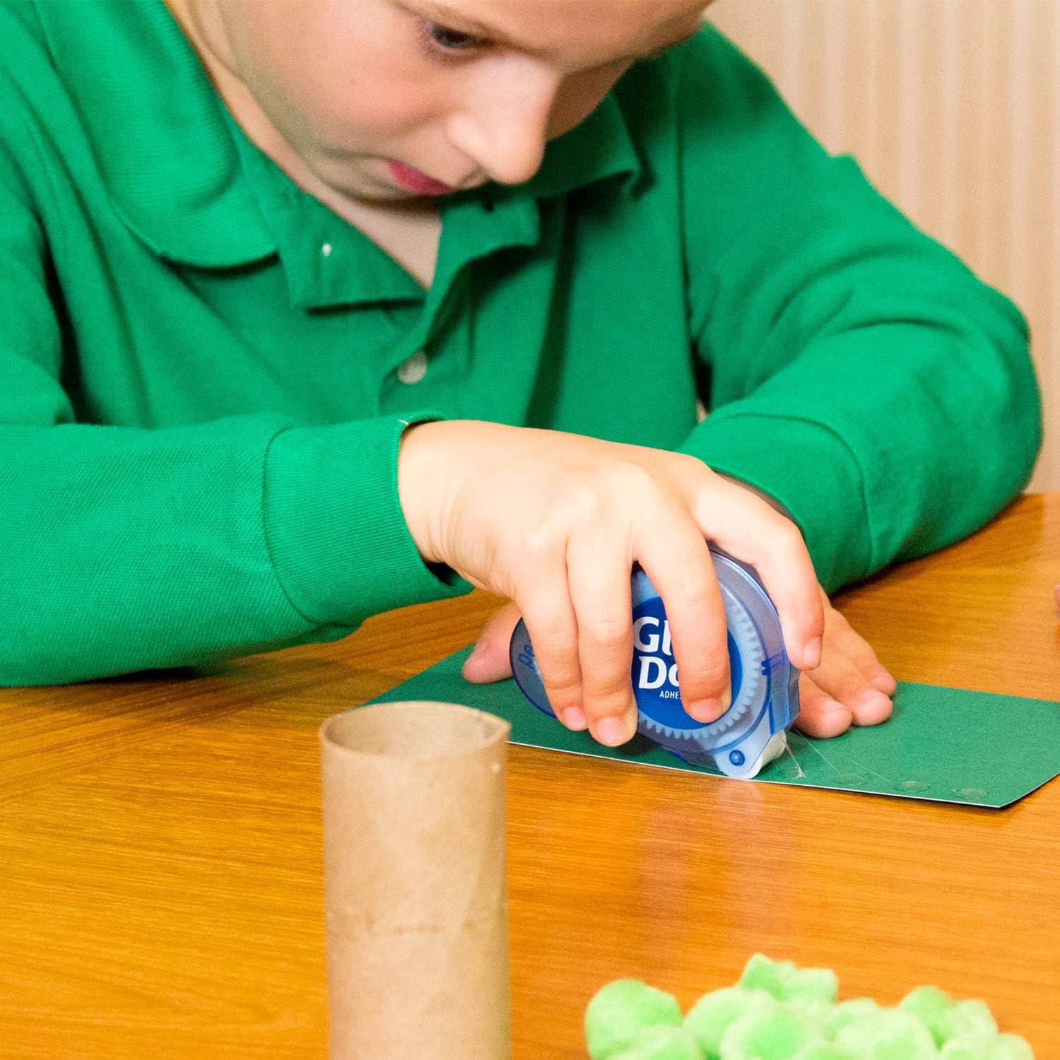 Glue Dots Permanent Dot N' Go Dispenser with 200 (.375 Inch) Permanent Adhesive Dots (11346) : Office Adhesives And Accessories : Office Products